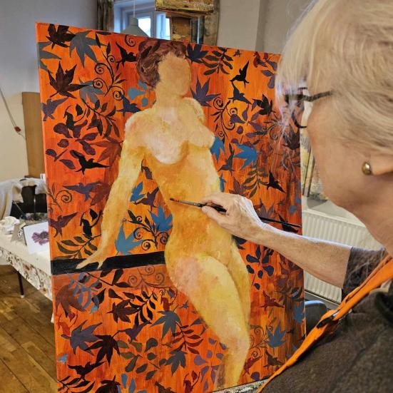 Kristin Dahl maler model