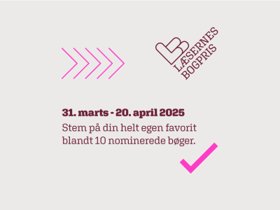 stem på din favorit 31. marts til 20. april 2025