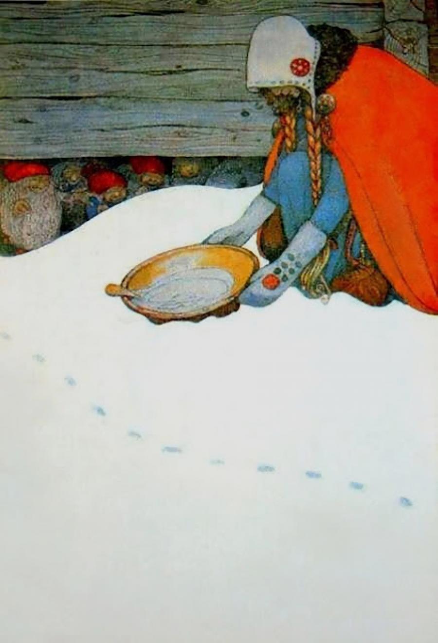 juleaften et maleri af John Bauer